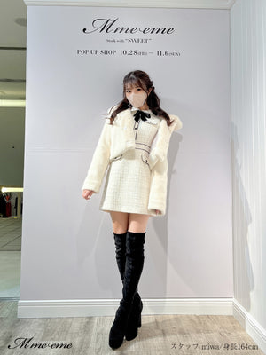【SALE】Bijou fur coat (eme10286)