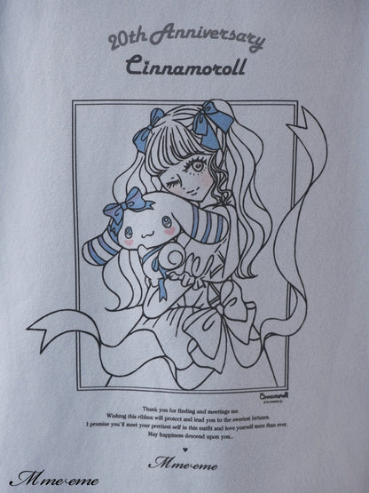 【sale】 Cinnamoroll?m me eme original illustration hoodie (eme10287)