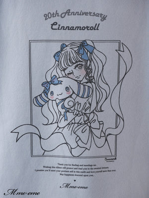 【sale】 Cinnamoroll&m me eme original illustration hoodie (eme10287)