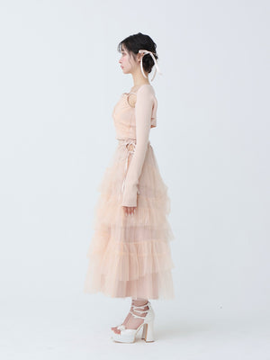 model：160cm　(size：F　color：Pink)