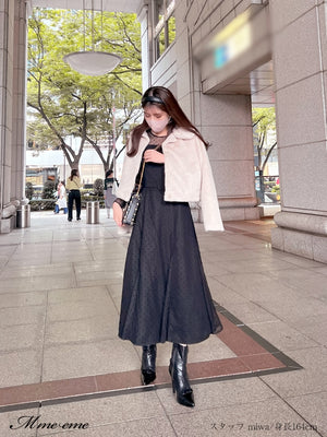 【SALE】Bijou fur coat (eme10286)