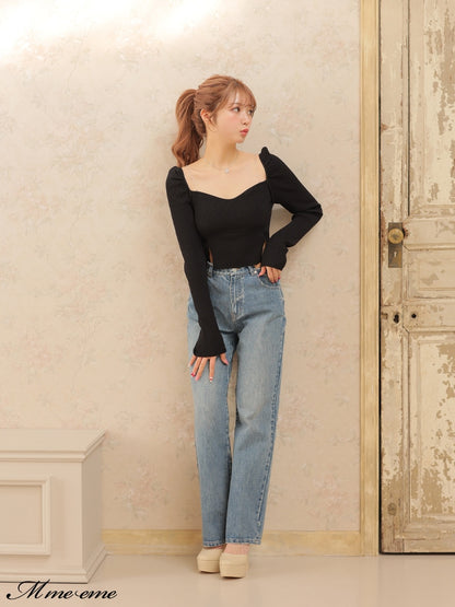 【SALE】Pearl heel pumps (eme10288)