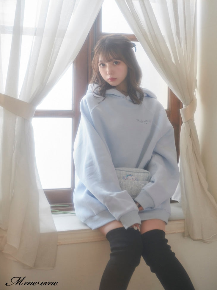 【sale】 Cinnamoroll?m me eme original illustration hoodie (eme10287)