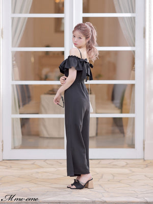 【SALE】Ruffle ribbon combineson (eme10407)