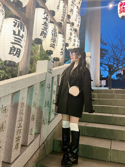 【SALE】Sheer bijou cropped shirt (eme10430)