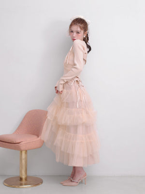 model：161cm　(size：F　color：Pink)