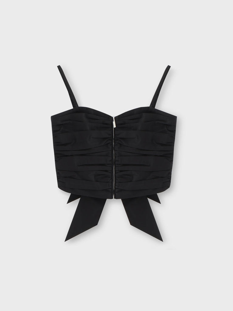 Back ribbon camisole tops(eme10470)