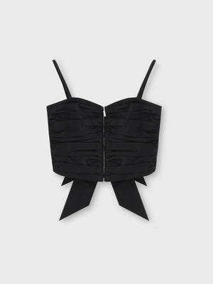 Back ribbon camisole tops(eme10470)