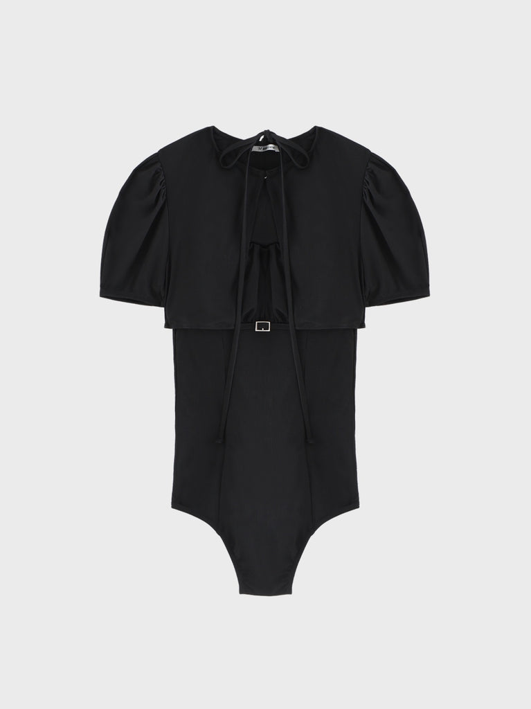 Back ribbon ensemble swimwear(eme10538)