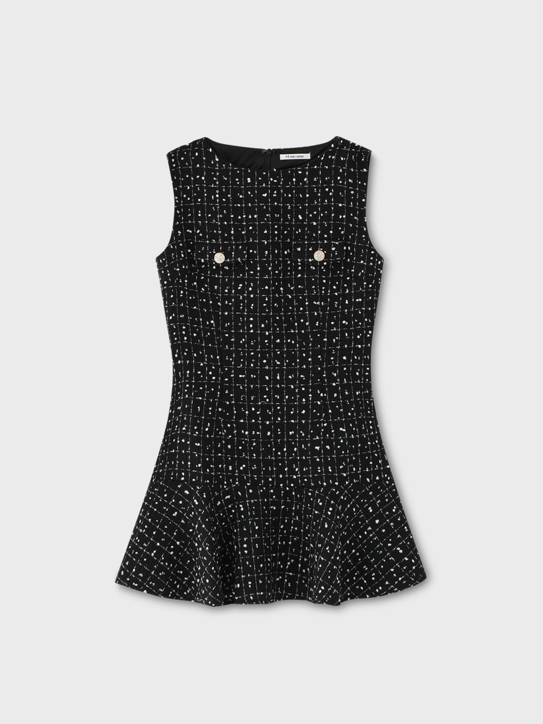 Check tweed mermaid mini onepiece(eme10545) – M me eme