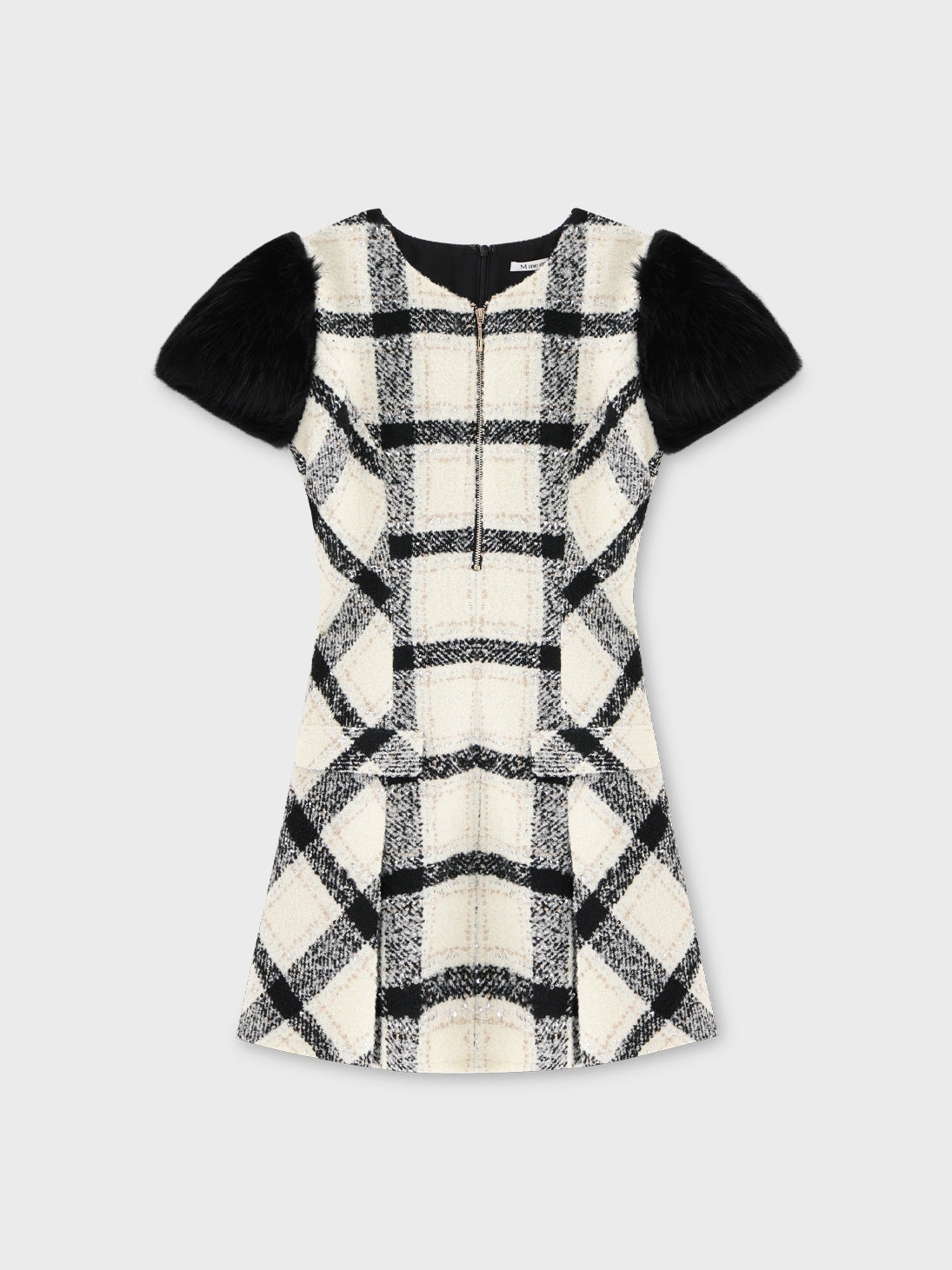 【Pre Order】Maison tweed mini onepiece(eme10717)