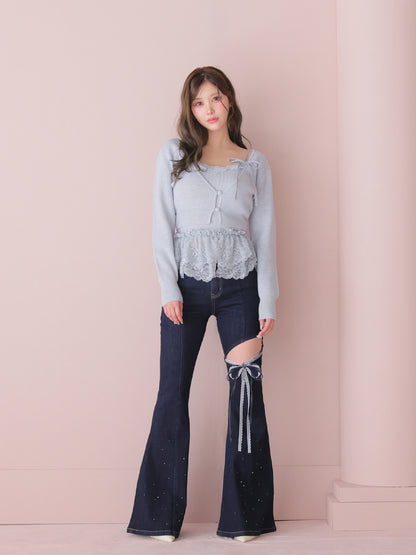 model：164cm　(size：M　color：Navy)