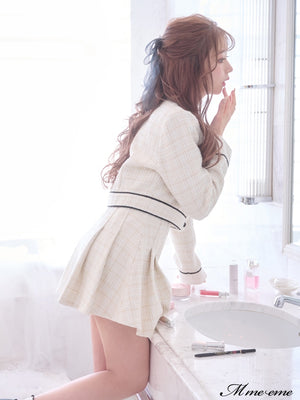 【SALE】Spring tweed jacket (eme10300)