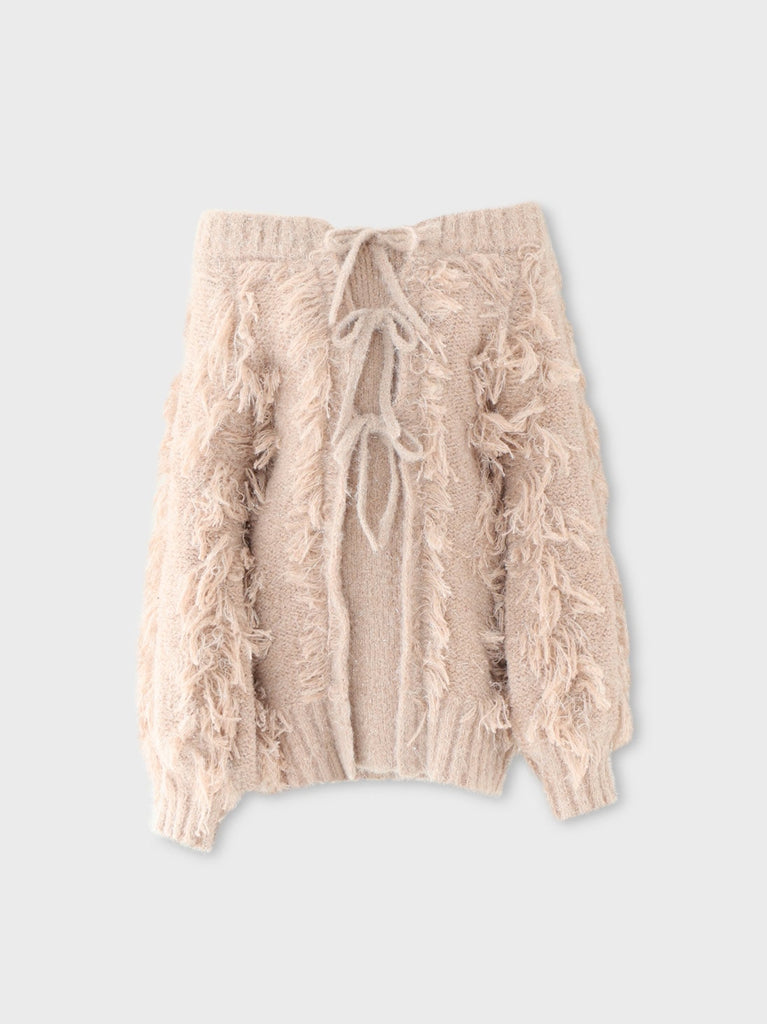 Fringe knit minionepiece(eme10534)