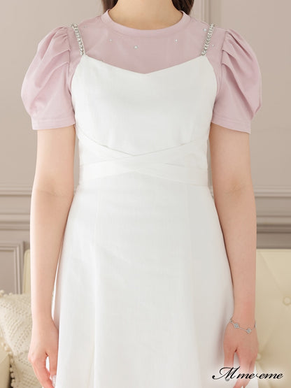 【SALE】Bijou cami dress (eme10203)