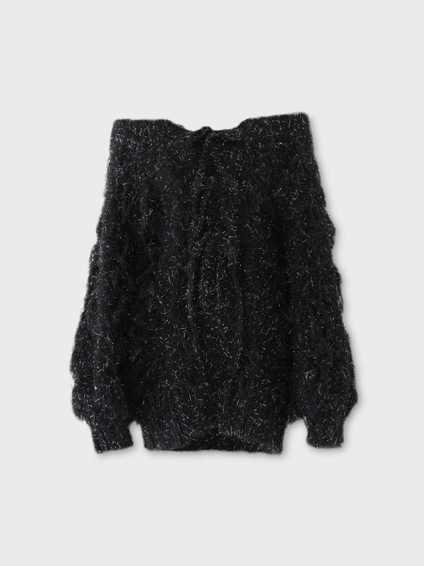 【SALE】【70％OFF】Fringe knit minionepiece(eme10534)