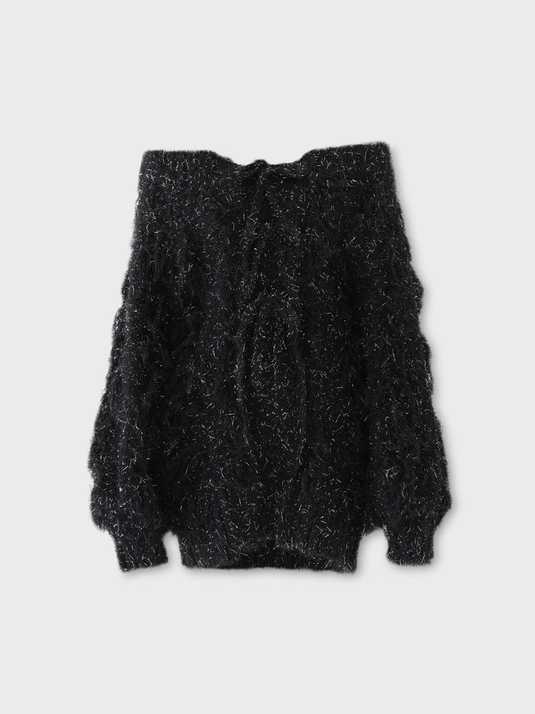 Fringe knit minionepiece(eme10534)