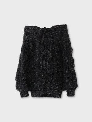 Fringe knit minionepiece(eme10534)