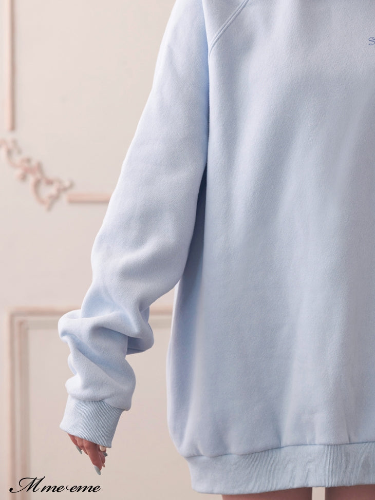 【sale】 Cinnamoroll&m me eme original illustration hoodie (eme10287)