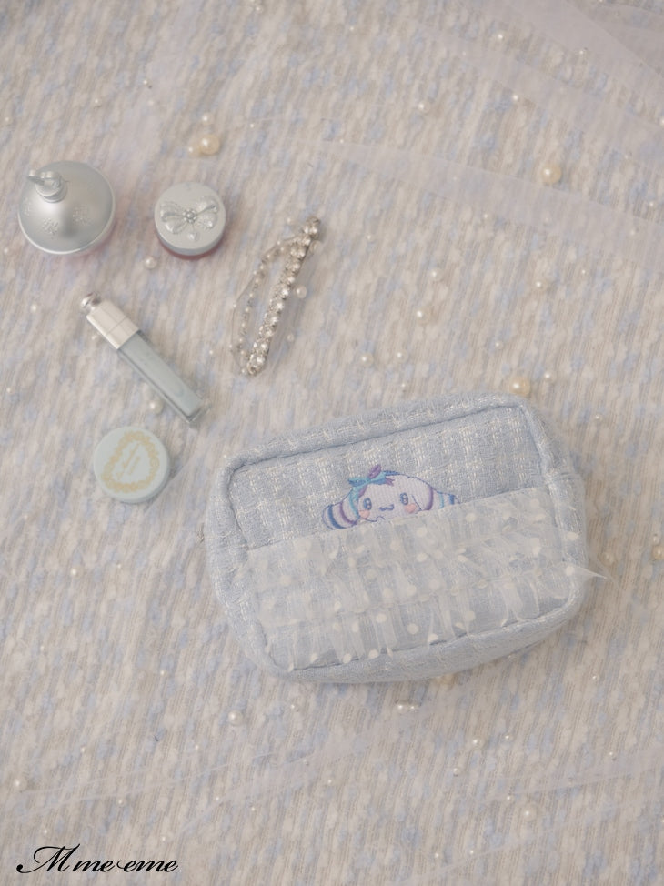 【sale】 Cinnamoroll &m me eme tweed pouch (eme10258)