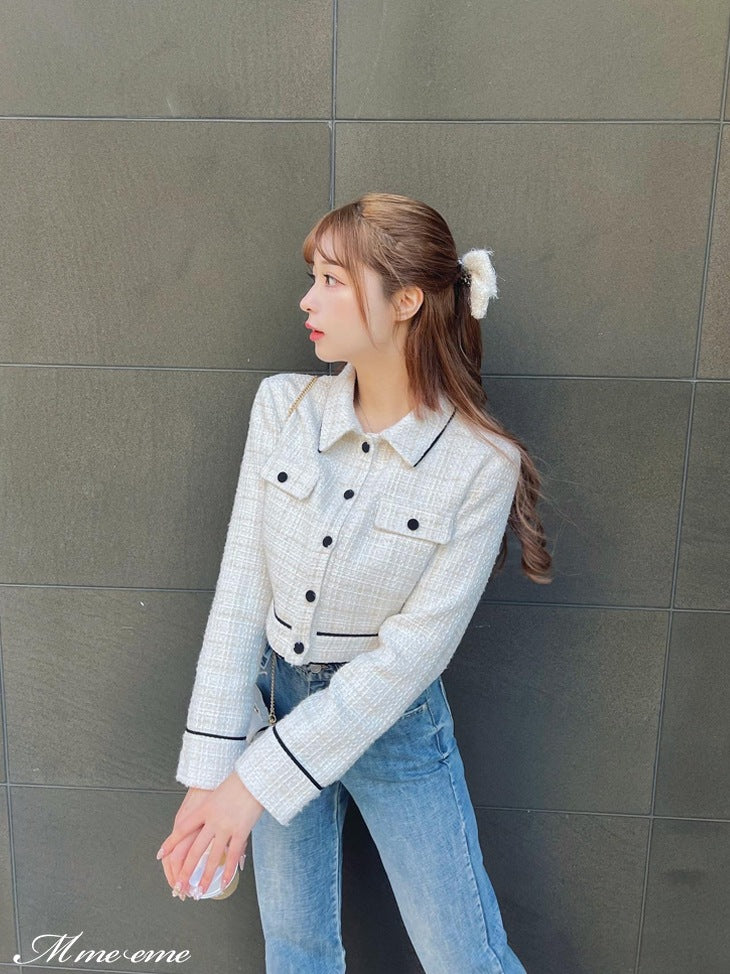 【SALE】Spring tweed jacket (eme10300)