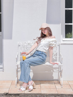 【SALE】Volume ruffle blouse (eme10304)