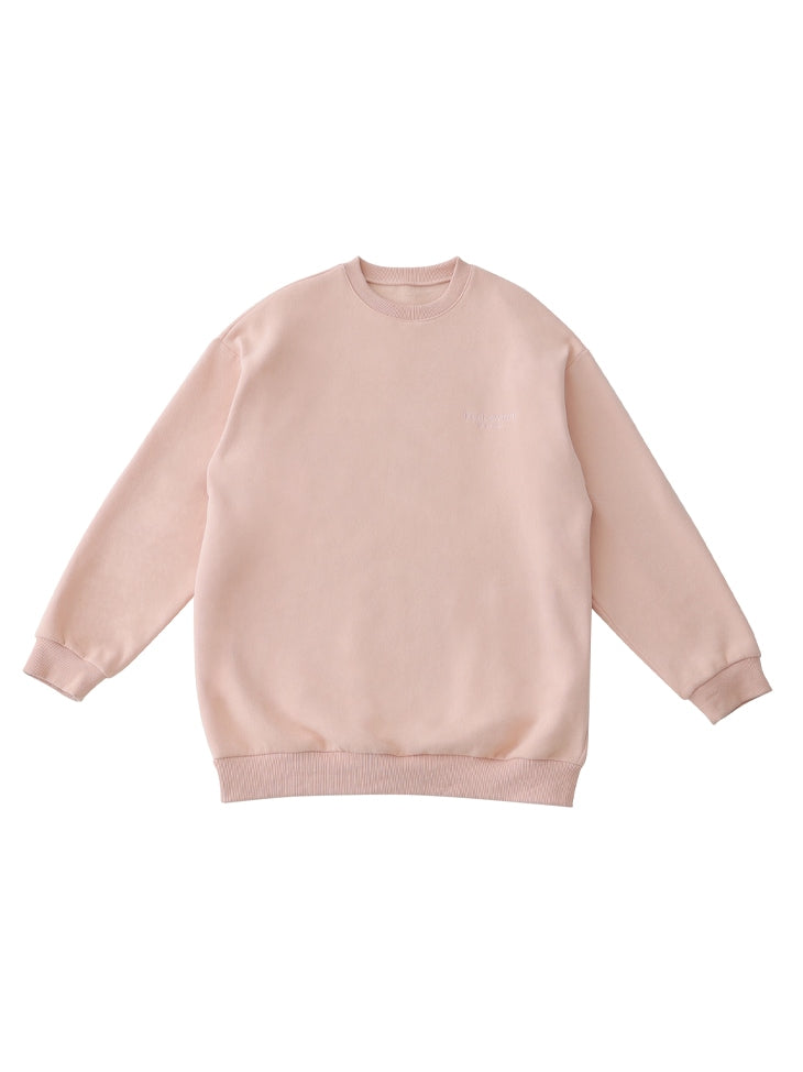 【sale】Back printed sweatshirt dress (eme10336)