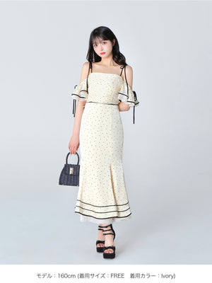 Dotto ribbon mermaid onepiece(eme10393)