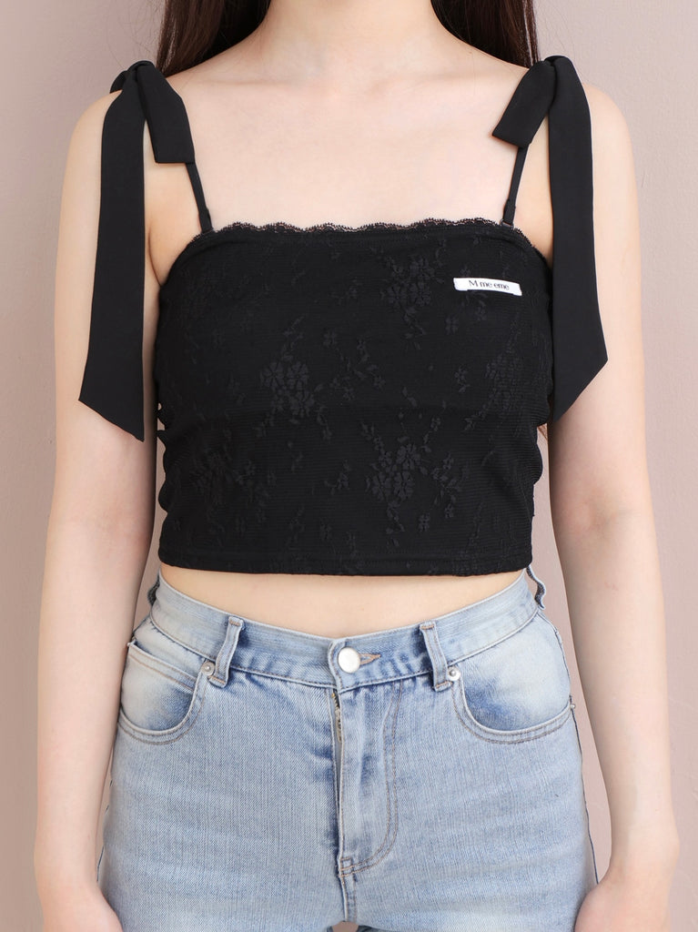 Cropped lace cami sole(eme10474)
