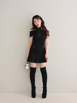 Emblem tweed headband(eme10754)