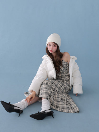 【SALE】Check mermaid ensemble onepiece(eme10759)