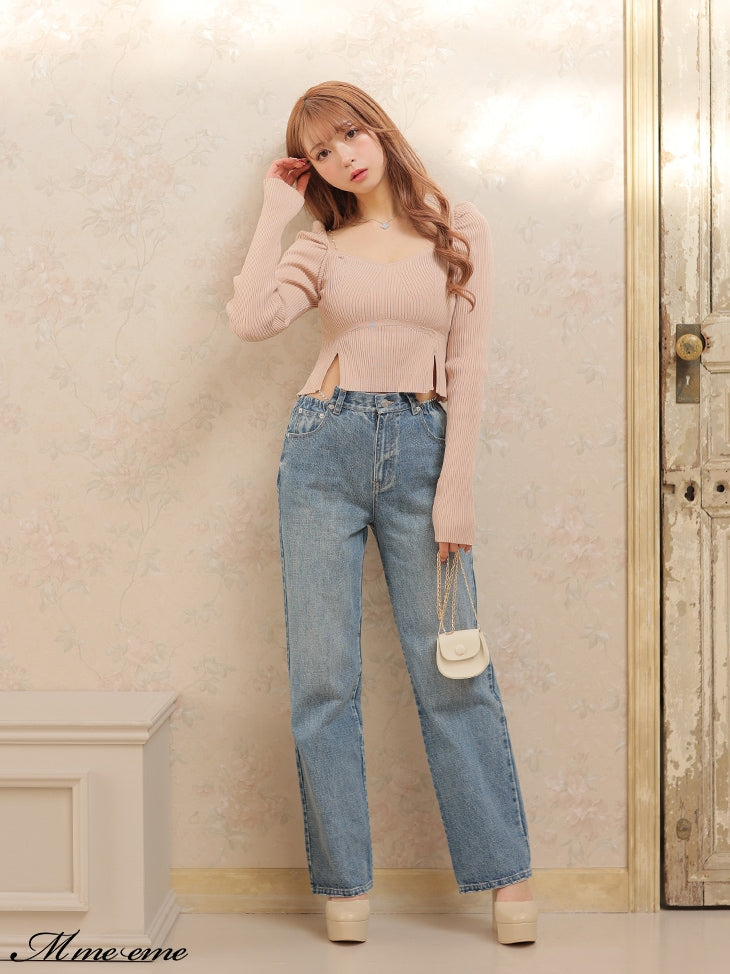 【SALE】Pearl heel pumps (eme10288)