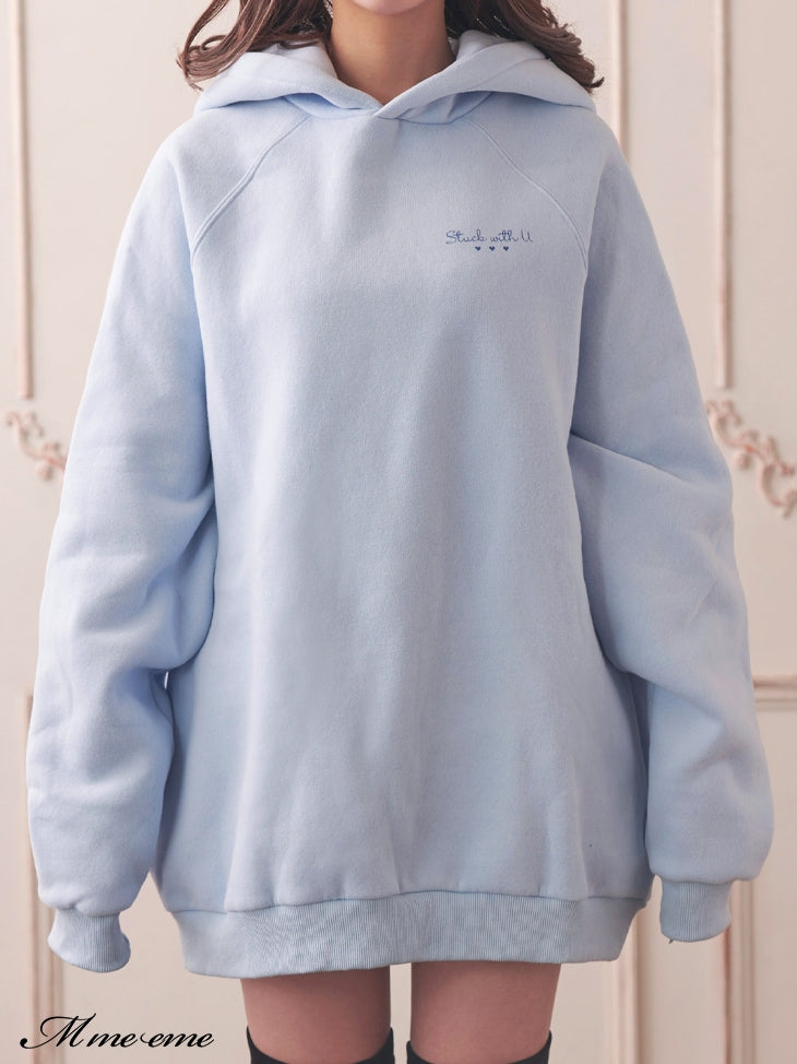 【sale】 Cinnamoroll&m me eme original illustration hoodie (eme10287)