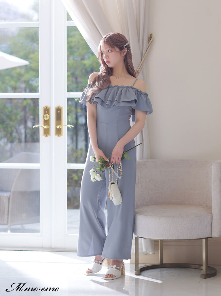 【SALE】Ribbon tweed mule (eme10312)