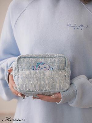 【sale】 Cinnamoroll &m me eme tweed pouch (eme10258)
