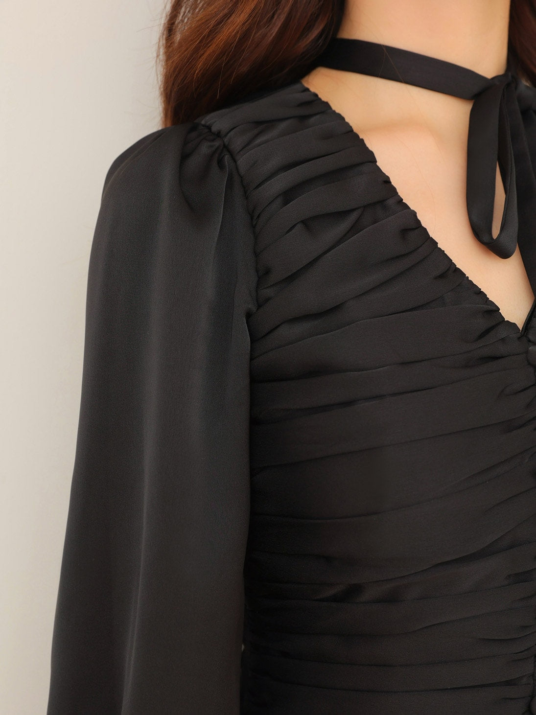 ワンピース m me eme Gather ribbon blouse onepiece Gather ribbon blouse onepiece(eme10735) – M me eme