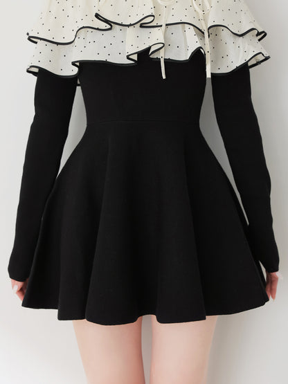 Petite Dot Frill onepiece(eme10839)