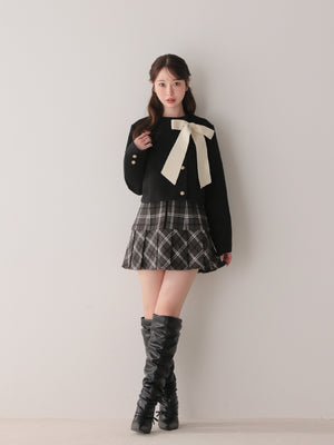 model：162cm　(size：F　color：Black)