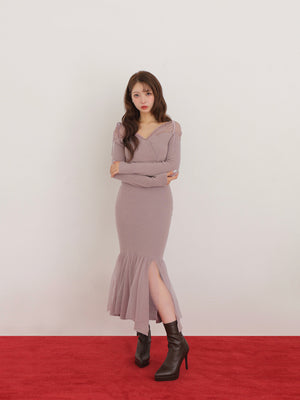 Sheer beaded mermaid onepiece(eme10558)