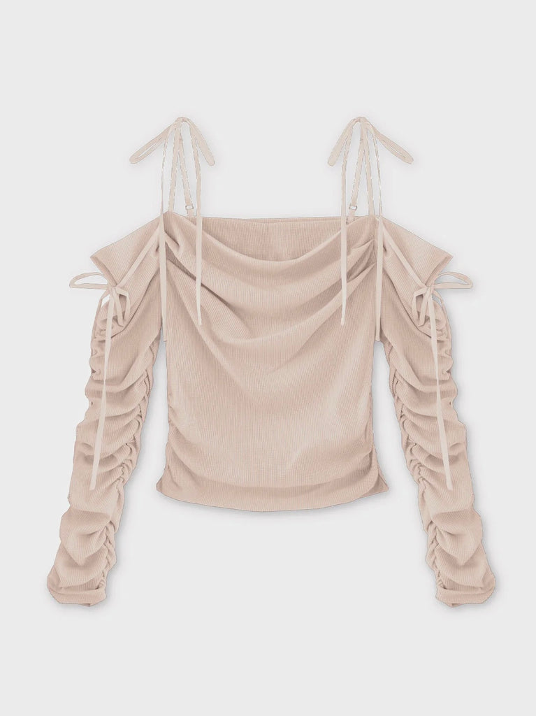 Ribbon ribbed knit(eme10773)