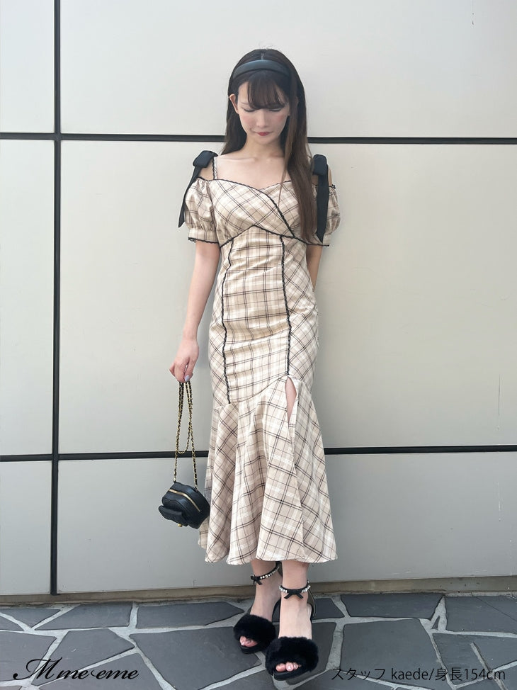 【SALE】Bijou fur sandals (eme10413)