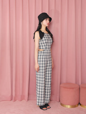 Lame tweed combinaison(eme10521)