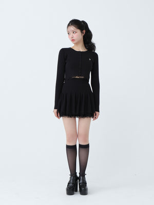 model：160cm　(size：F　color：Black)