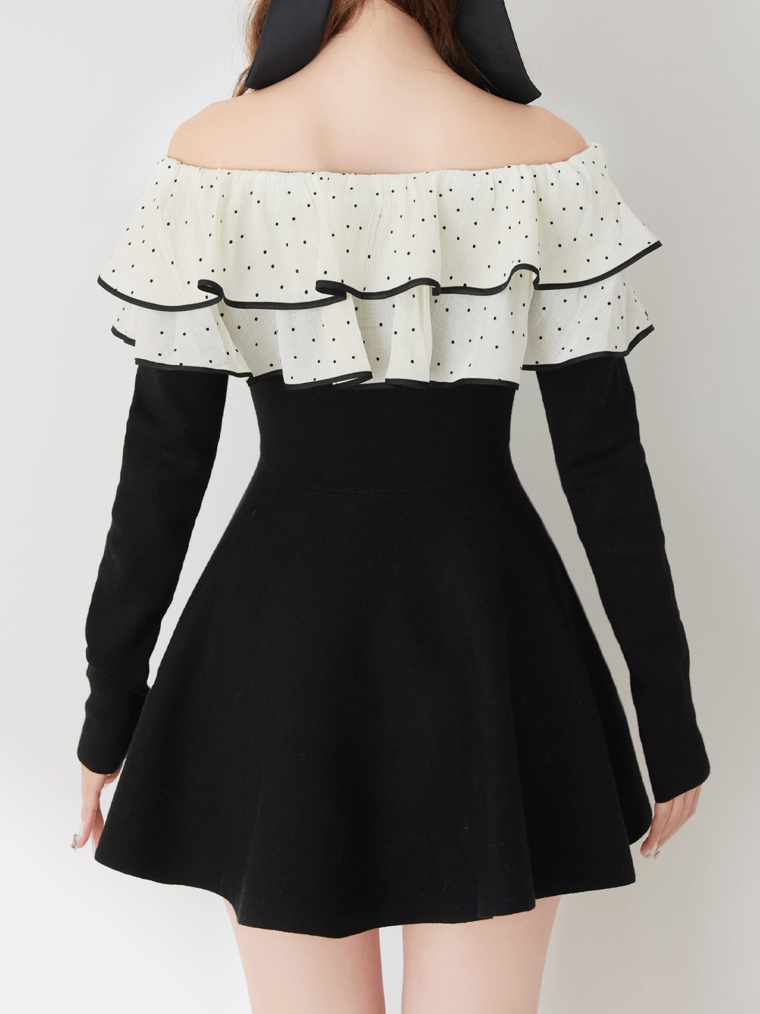 Petite Dot Frill onepiece(eme10839)