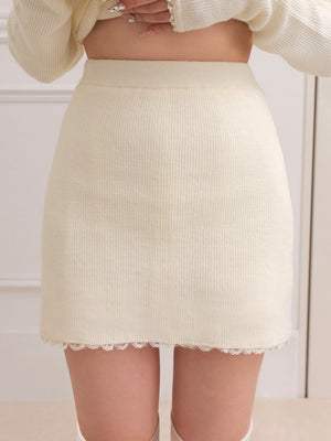 Lumiere rose knit setup(eme10813)