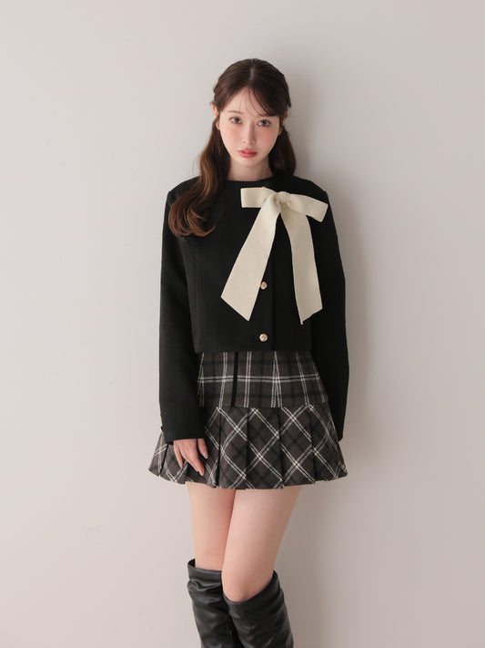 model：162cm　(size：F　color：Black)