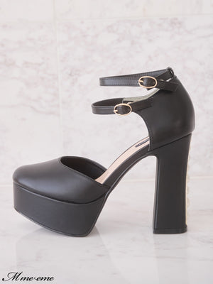 【SALE】Pearl heel pumps (eme10288)