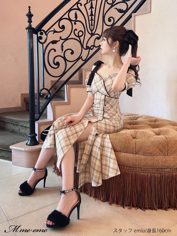 【SALE】Bijou fur sandals (eme10413)