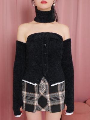 model：160cm　(size：F　color：Black)