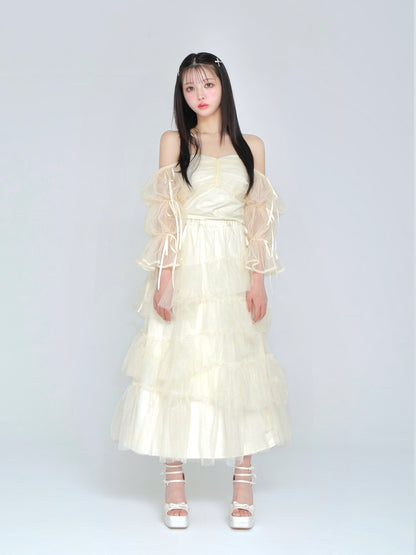 model：160cm　(size：F　color：Ivory)